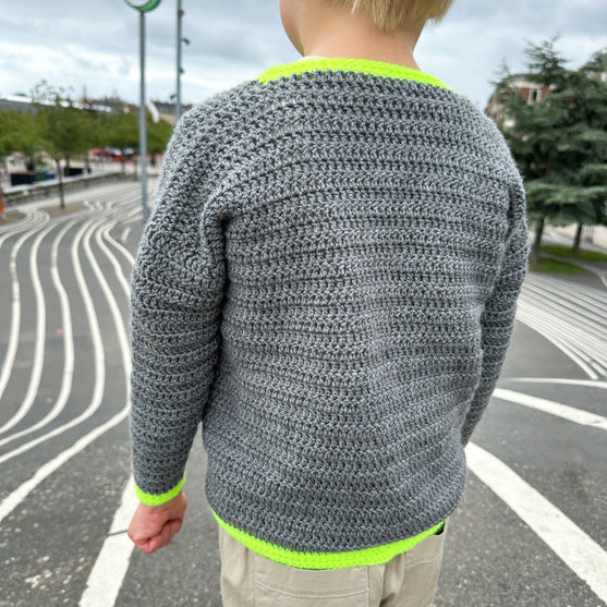 Contrast Cardi - Lasten neuletakki
2