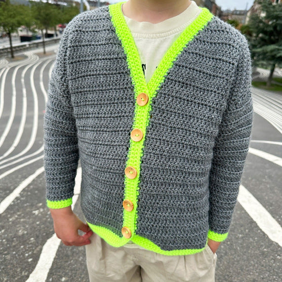 Contrast Cardi - Lasten neuletakki
3