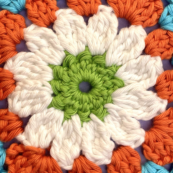 Hobbii Granny Square - Päivänkakkara
3