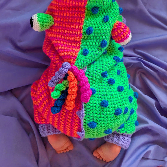 Monster Romper - Halloween-haalari
6