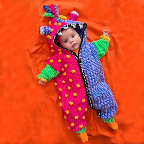 Monster Romper - Halloween-haalari
9