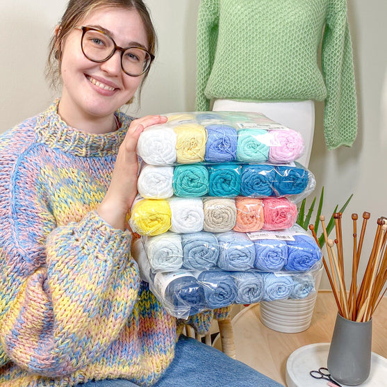 Rainbow Cotton 8/4 Color Pack (11-16) - Hobbii
3