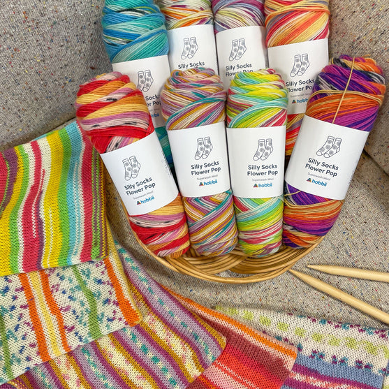 Silly Socks Flower Pop - Hobbii
3