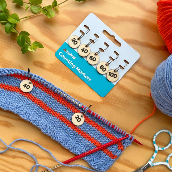 Silmukkamerkit silmukoiden laskemiseen 20-100 - Hobbii
2