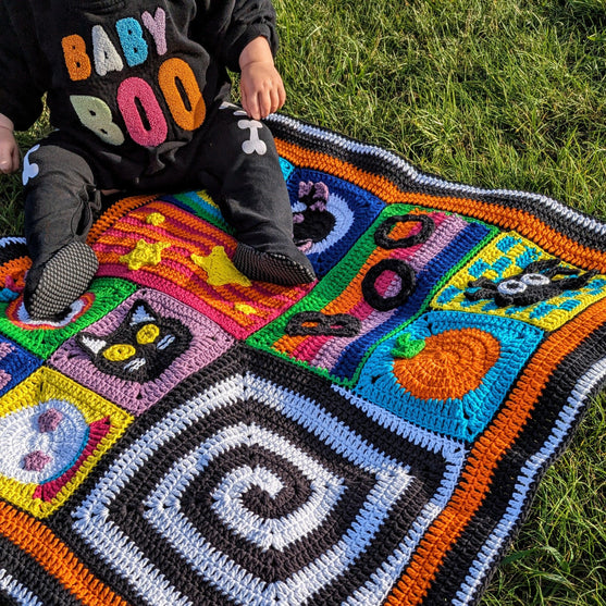 Baby Boo Blanket - Vauvan Halloween peite
3
