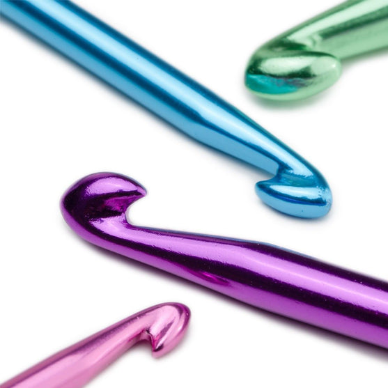 Alumiiniset tunisialaiset virkkuukoukut - 27 cm - Hobbii
4