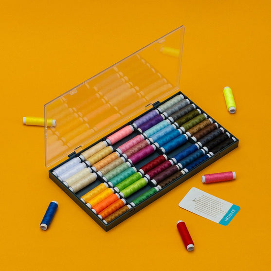 Ompelulankasetti - 50 väriä - Hobbii
4