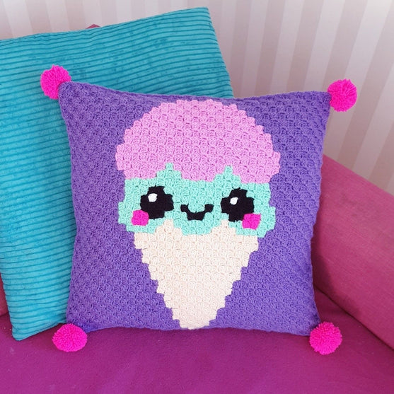 Kawaii-tyyny - Jäätelötötterö
3