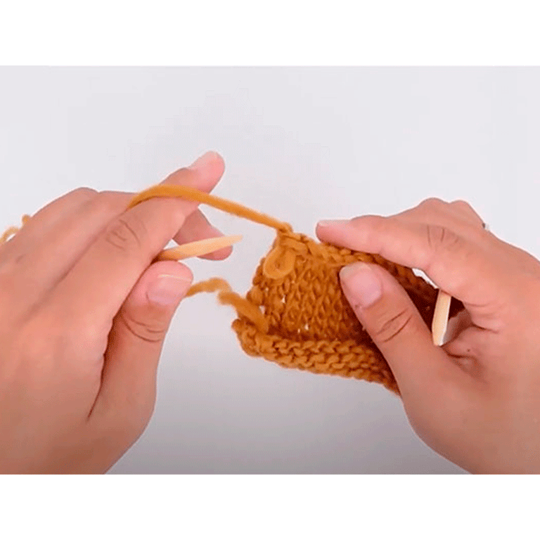 How to cast off tutorial - knitting school 