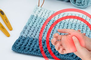 How to crochet for hours without getting pain