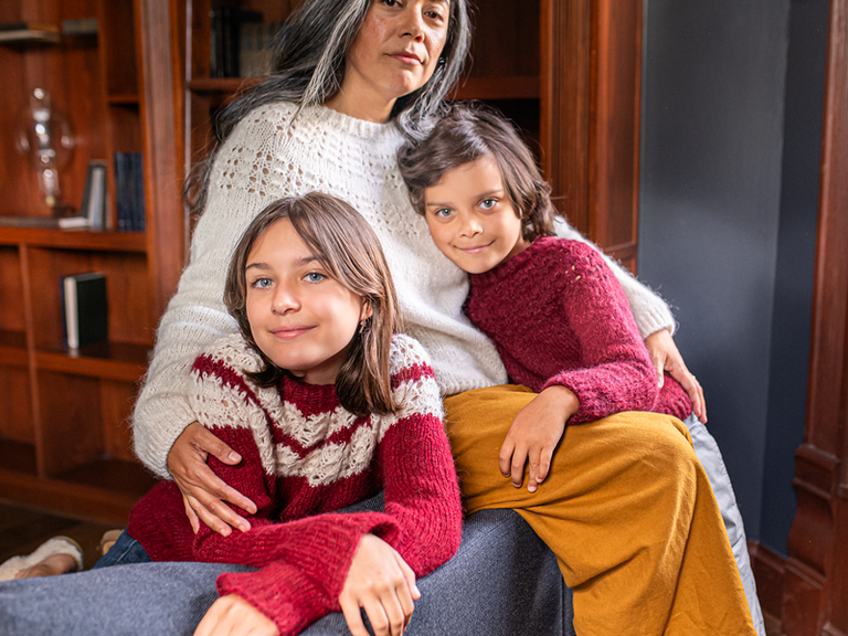 Knit Festive Christmas Sweaters for the Whole Family