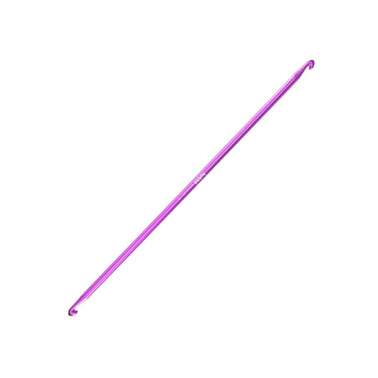 Alumiiniset kaksipäiset tunisialaiset virkkuukoukut - 28 cm - Hobbii