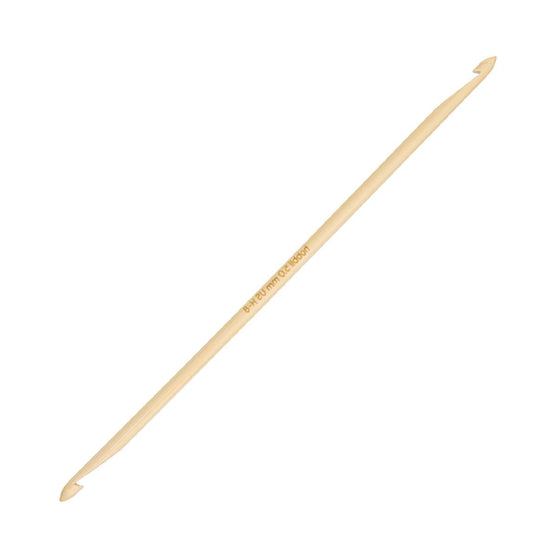 

Bambuinen kaksipäinen tunisialainen virkkuukoukku - 20 cm - Hobbii
1