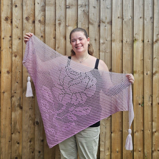 Pastello Rosa - Hartiahuivi