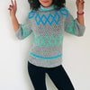 

Diamonds Puff Sweater
1