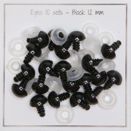 

Turvasilmät - ⌀ 12 mm - Go Handmade
1