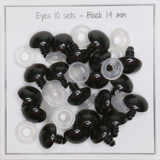 

Turvasilmät - ⌀ 14 mm - Go Handmade
1