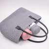 

Ribbon Shopper - Ostoskassi Nahkapohjalla
6