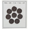 

Glitternapit - Musta - Monia kokoja - Go Handmade
1