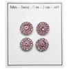 

Bling-Napit - Pienet kivet - Vaaleanpunainen - 4 kpl - Go Handmade
3