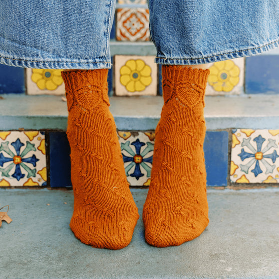 

Oak Seed - Kuvioneulesukat
1