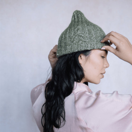 

Gumnut - Palmikkokuvioinen myssy
4
