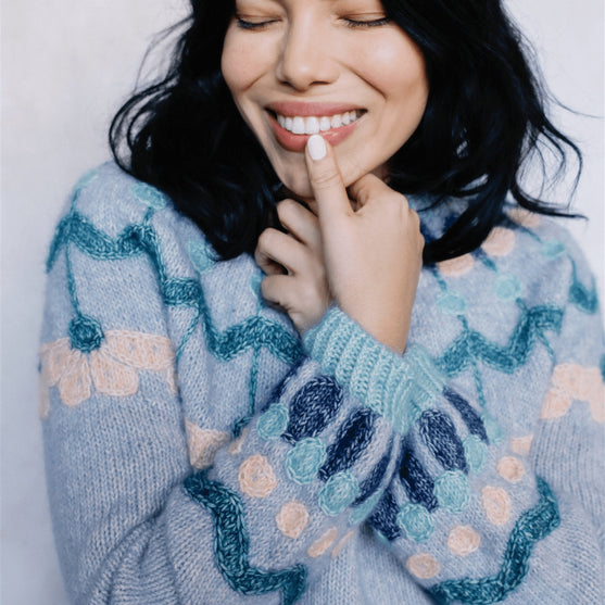 

Whim - Kirjoneulepusero
1