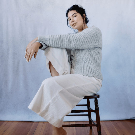 

Cloudbusting - Palmikkokuvioinen neuletakki
5