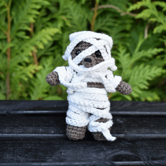 

Mummy Bear - Halloween amigurumi
1