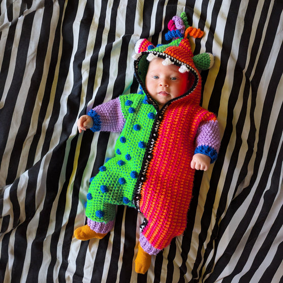 

Monster Romper - Halloween-haalari
5