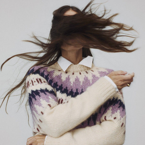 

Dorthea - Kaarroke neulepusero
8