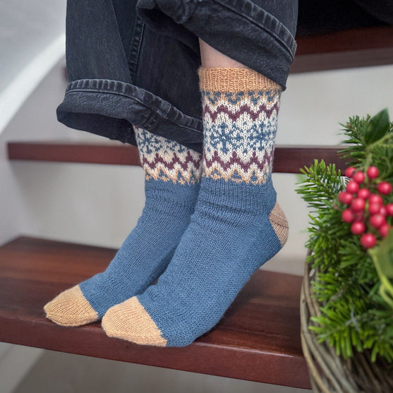 

3. adventtisunnuntai - Neulonta - Frosty Feet - Sukat
3