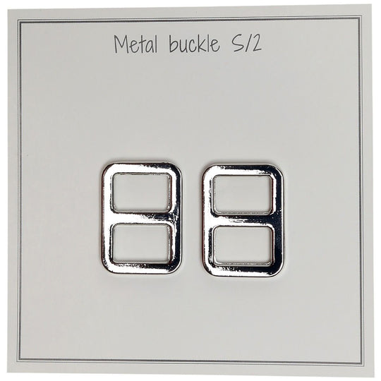 Metallinen Solki 25 x 19 mm - Useita värejä - Go Handmade
