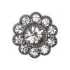

Bling-Napit - Suuret kivet - Hopea - 4 kpl - Go Handmade
1