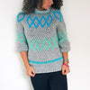 

Diamonds Puff Sweater
2