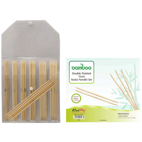 Bamboo- sukkapuikkosetti - KnitPro