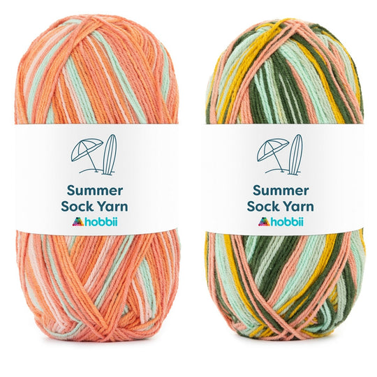 Summer Sock Yarn - Hobbii