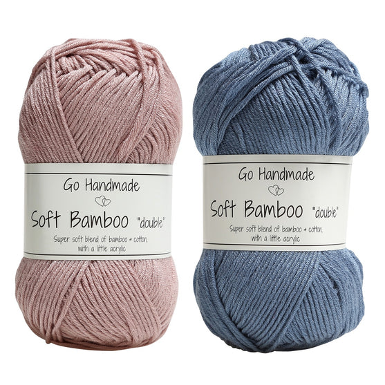 

Soft Bamboo Double - Go Handmade
1