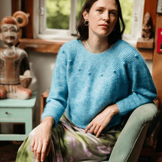 Adorned Pullover - Aina oikein kaarroke neulepaita