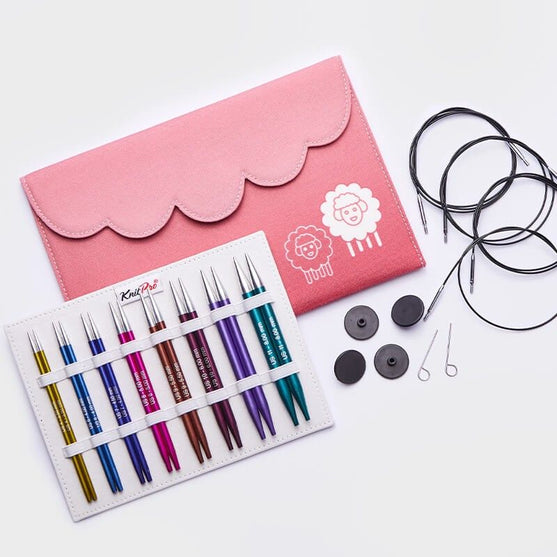 

Zing Deluxe Vaihdettava Pyöröpuikkosetti - KnitPro
1