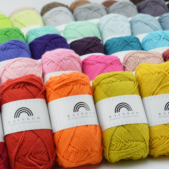 

Rainbow Cotton 8/4 - Hobbii
8