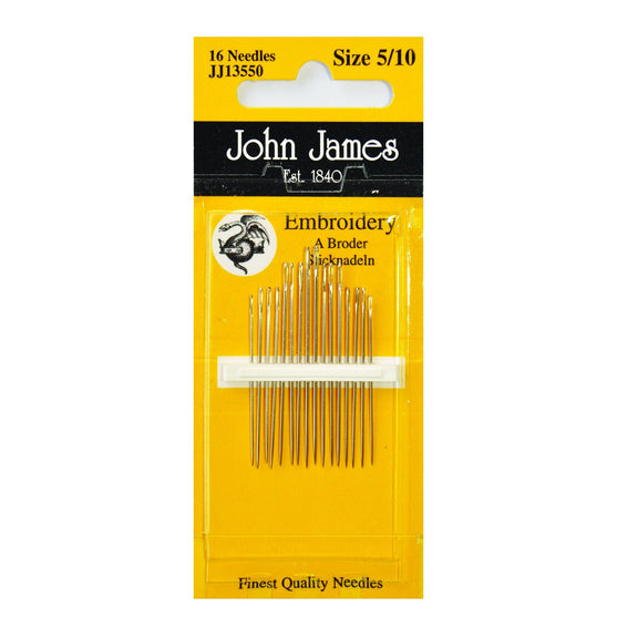 

Kirjontaneula koko 5/10 - John James
1