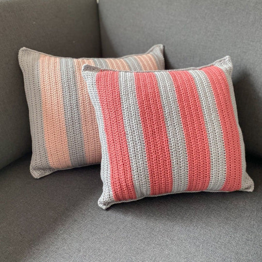 Cotton Stripes – Neliskanttinen tyyny