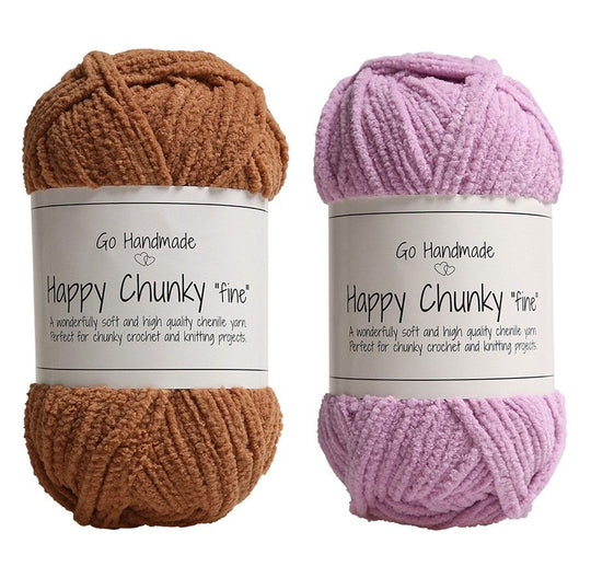 Happy Chunky Fine - 50g - Go Handmade