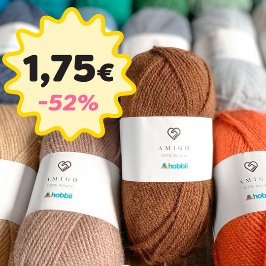 Säästä 52% Amigo-langasta