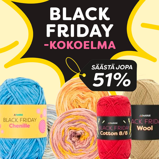 Tee LÖYTÖJÄ Black Friday-langoistamme😱🖤