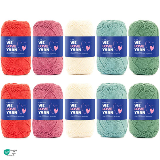 

8/4 Cotton Color Pack 02 - We Love Yarn
5