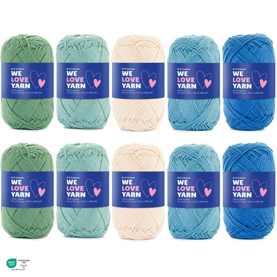 

8/4 Cotton Color Pack 02 - We Love Yarn
6