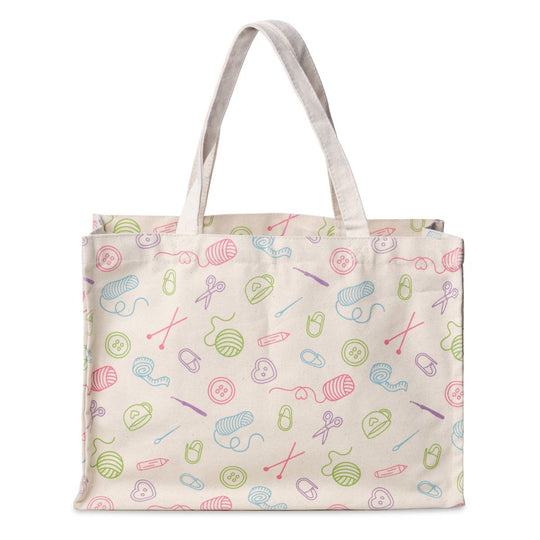 Canvas Shopper nyörikiristyksellä - Hobbii