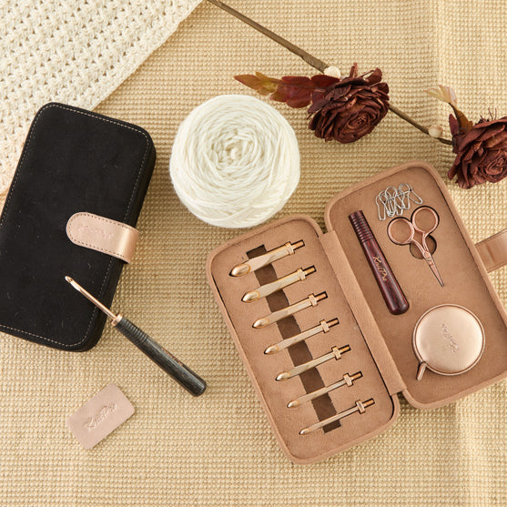 

Oasis Virkkuukoukkusetti Vaihtopäillä - KnitPro
3